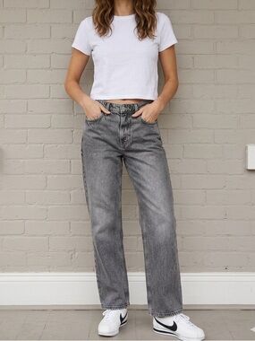 H&M &Denim Baggy Low Waist Jeans - Size 10